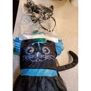 NWT Cat Witch TUTU Dress Costume Size 4T-5T Hyde & EEK! Kitty Kat Dress-up Play